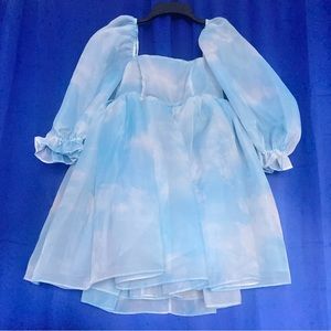 Head in the Clouds Puff Dress ☁️